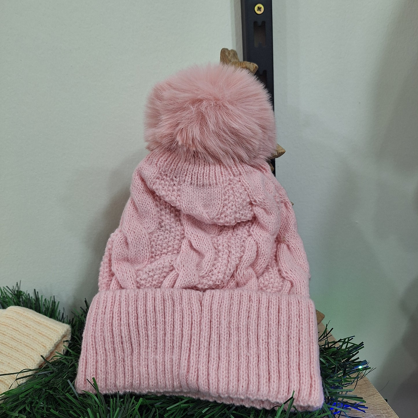 fleeced hat