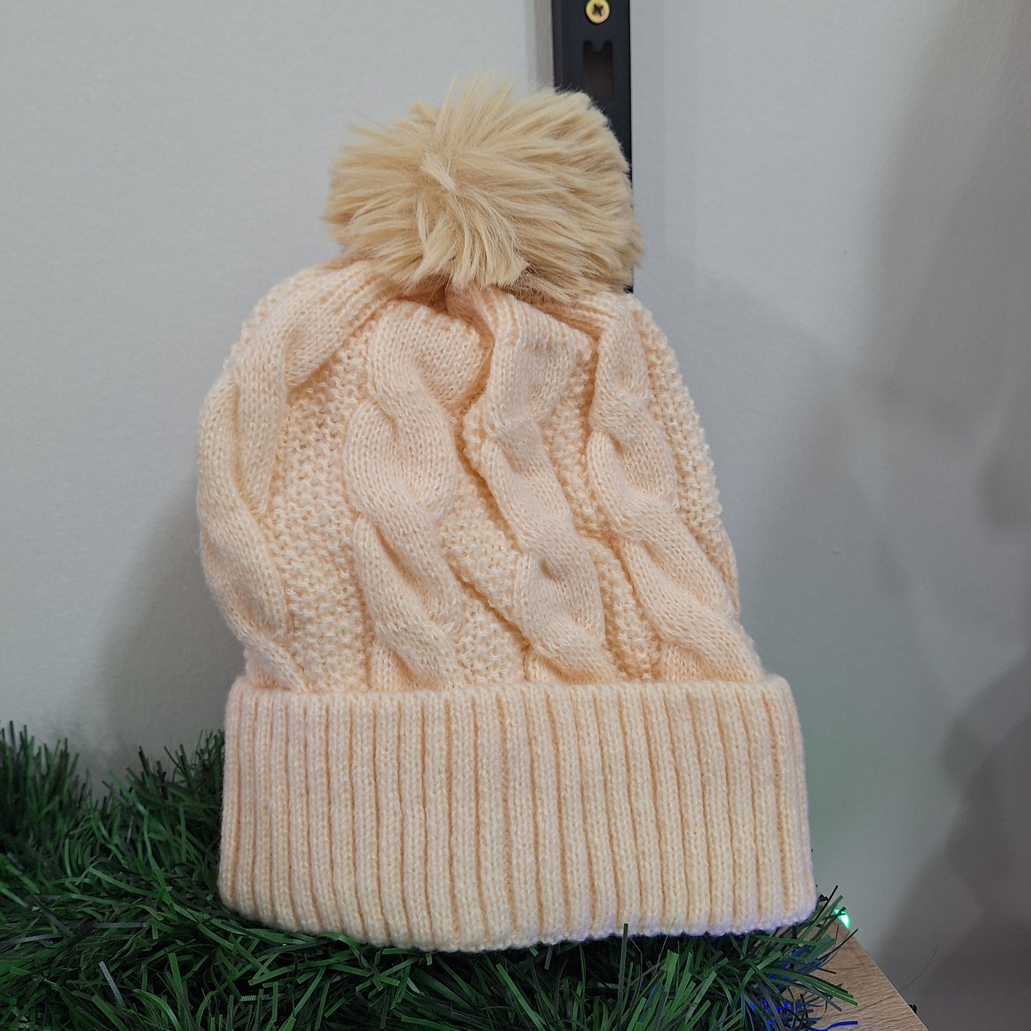 fleeced hat