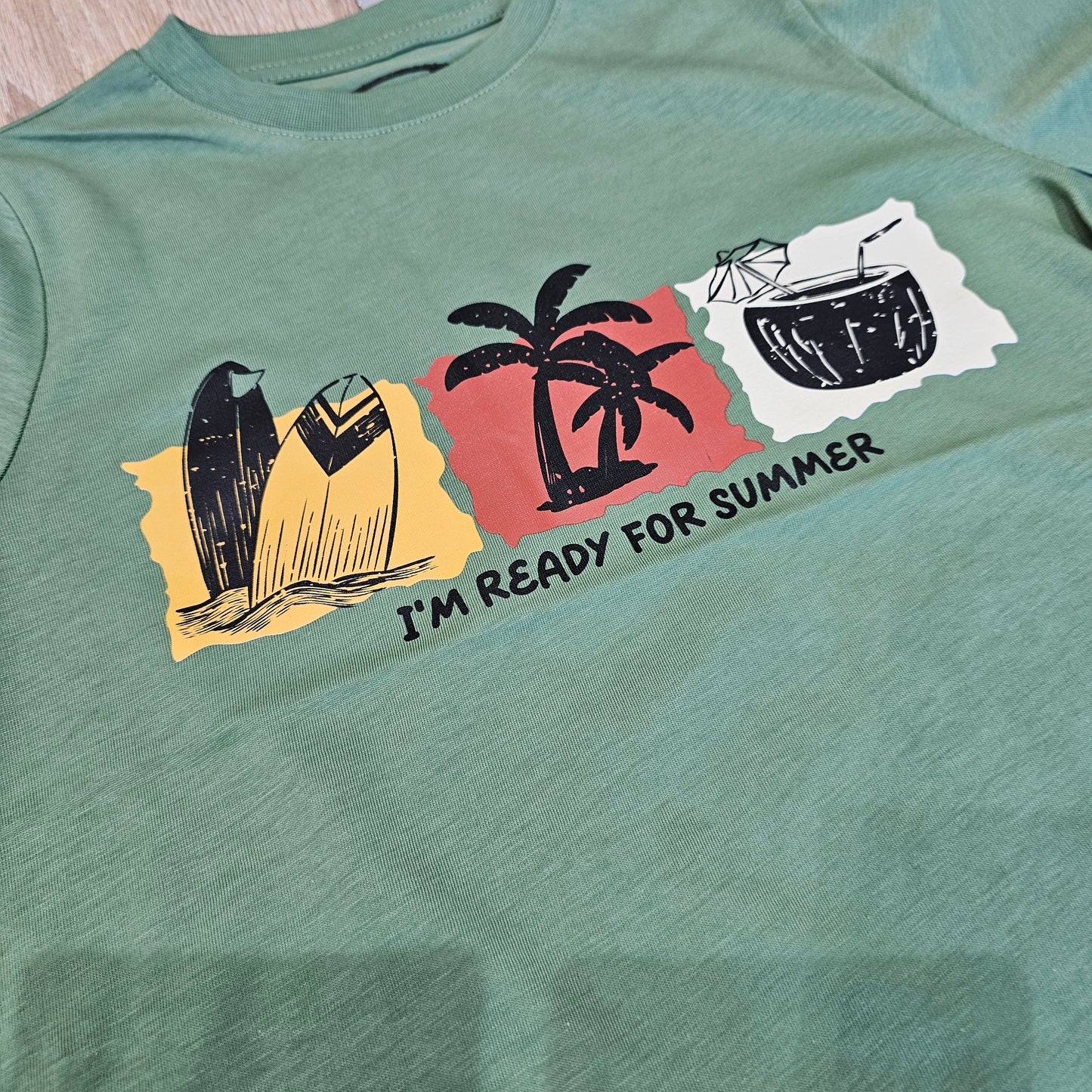 I am ready cotton tshirt