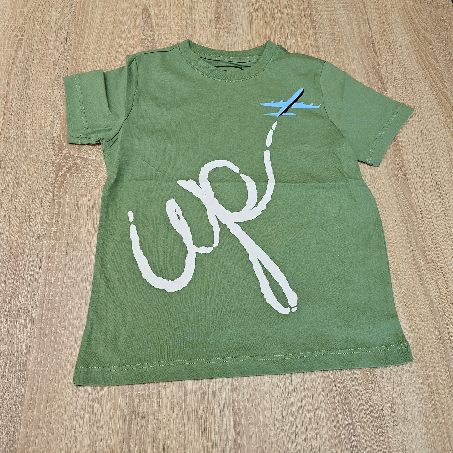 Up green cotton tshirt