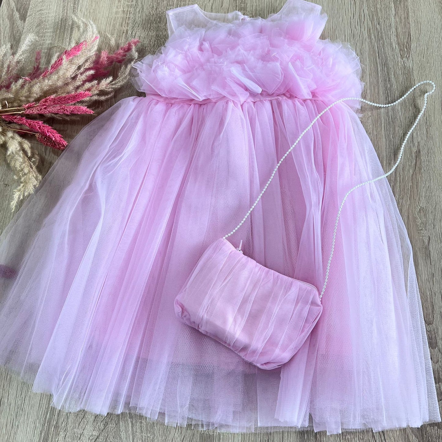 Fleur rose dress