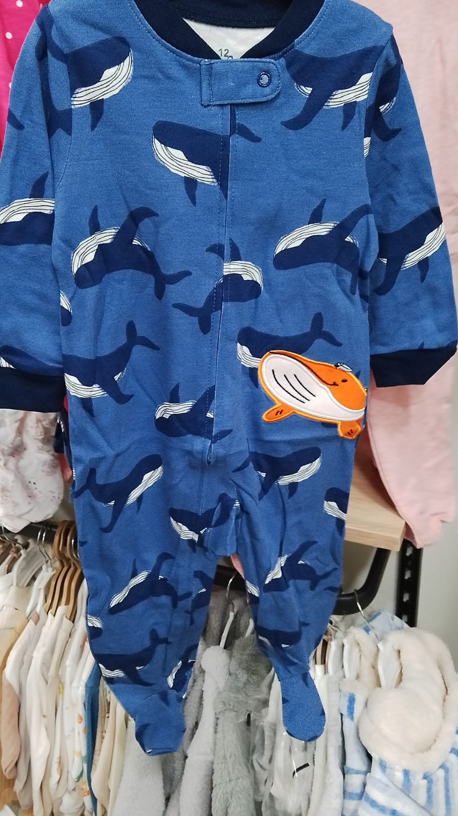Shark cotton overall