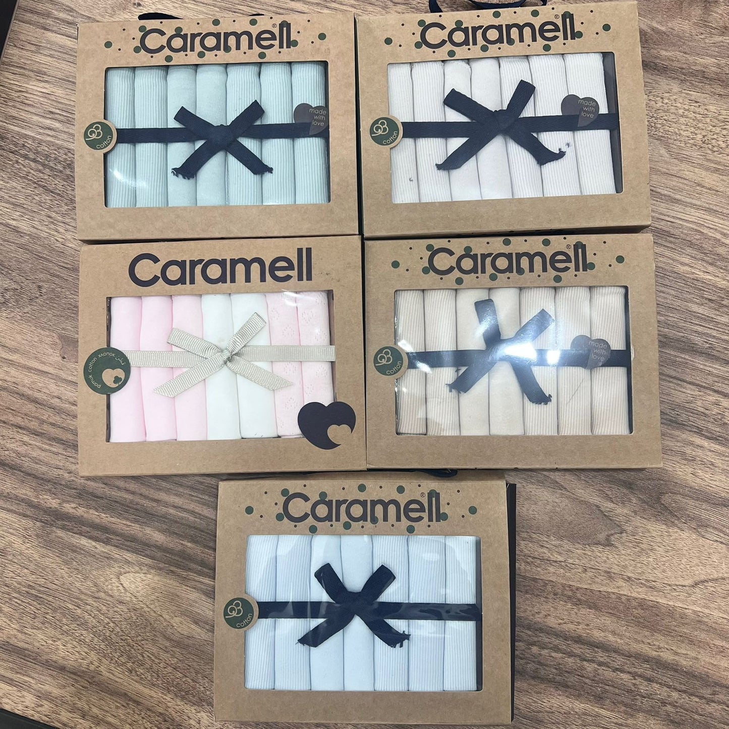 Mini Towels - caramell