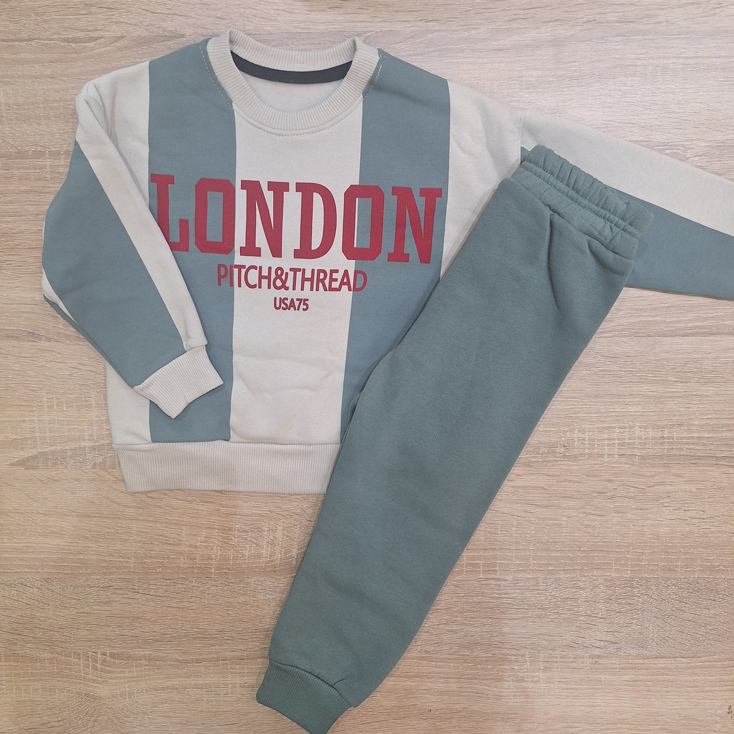 London green- Fleece set