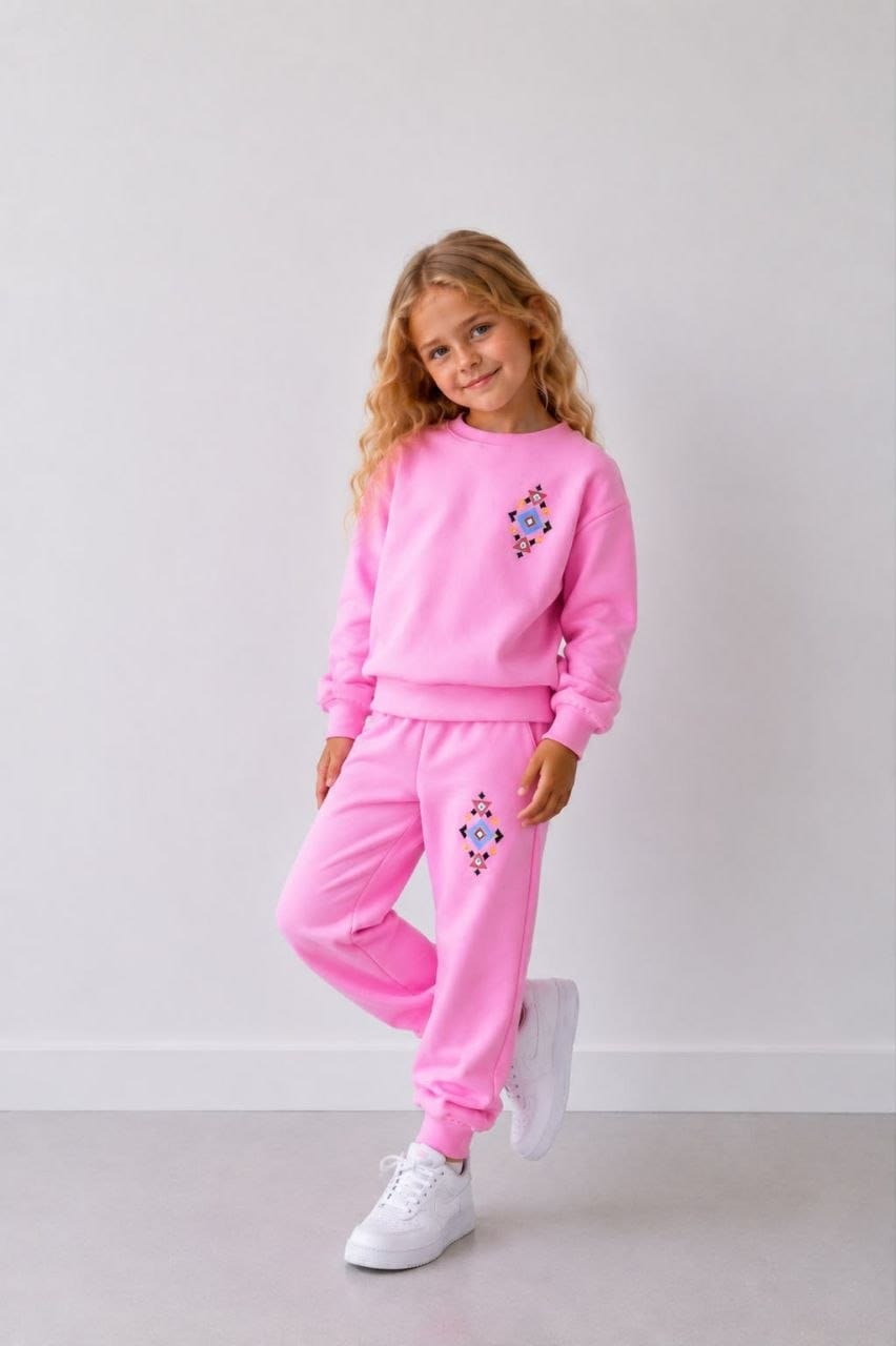 Desenli pink - Cotton Wikiboom