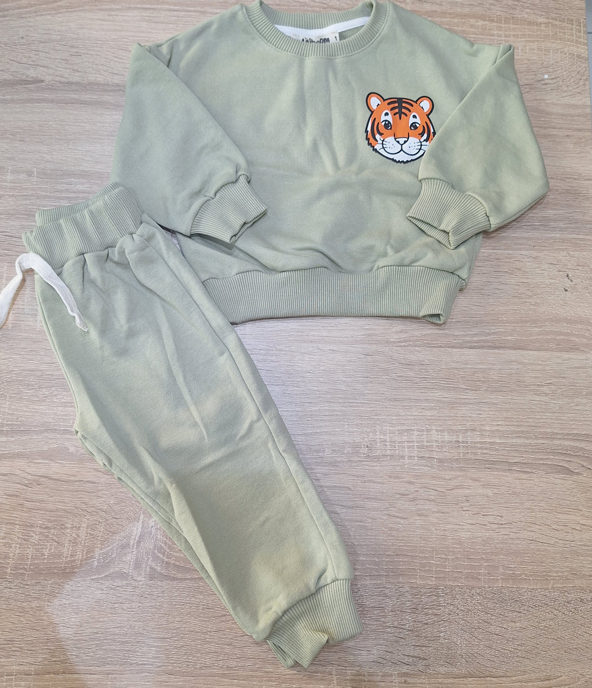 Cotton set green tiger _liliboom