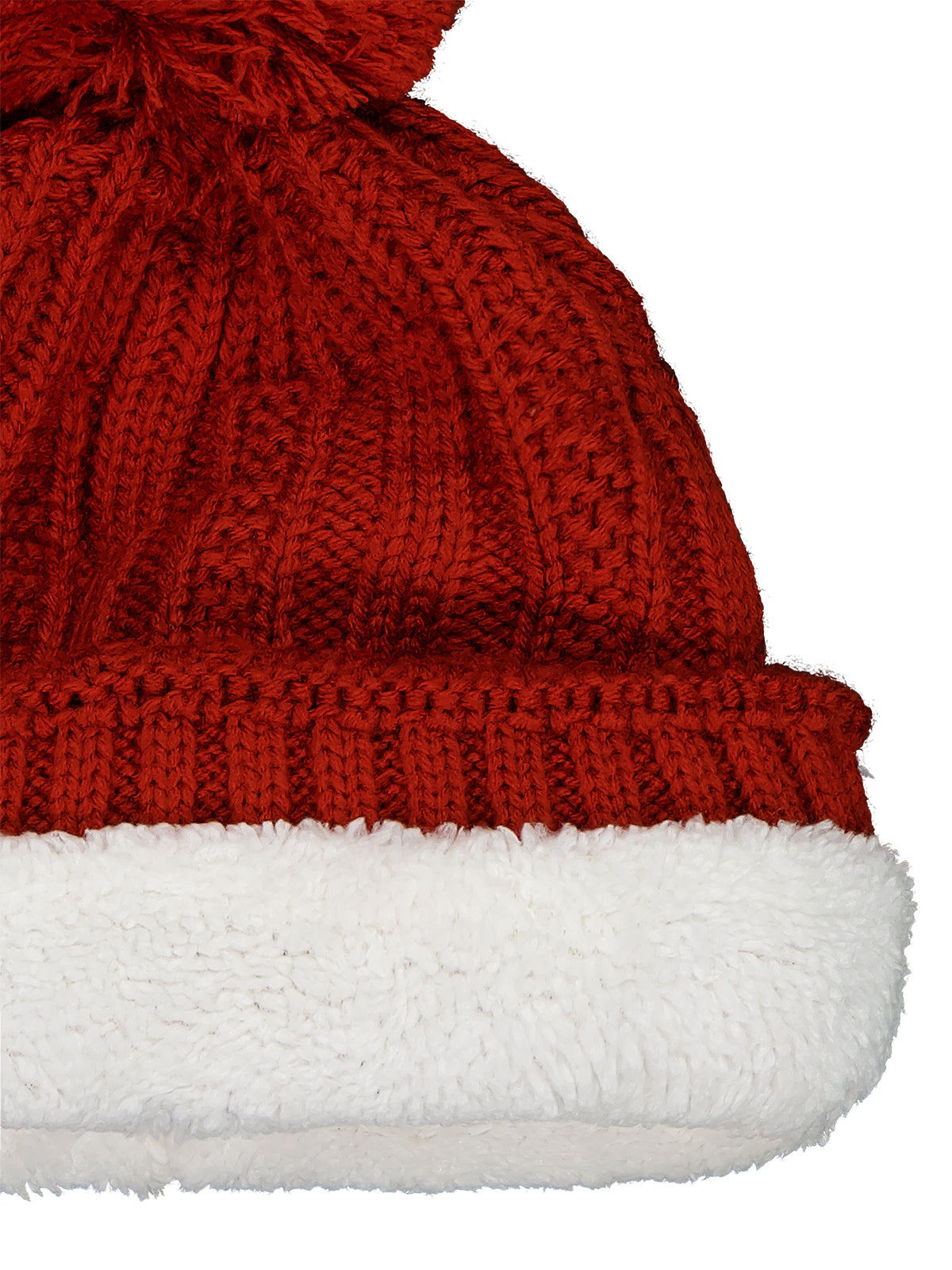 Red (2-5 years) - Scarf,beanie & gloves