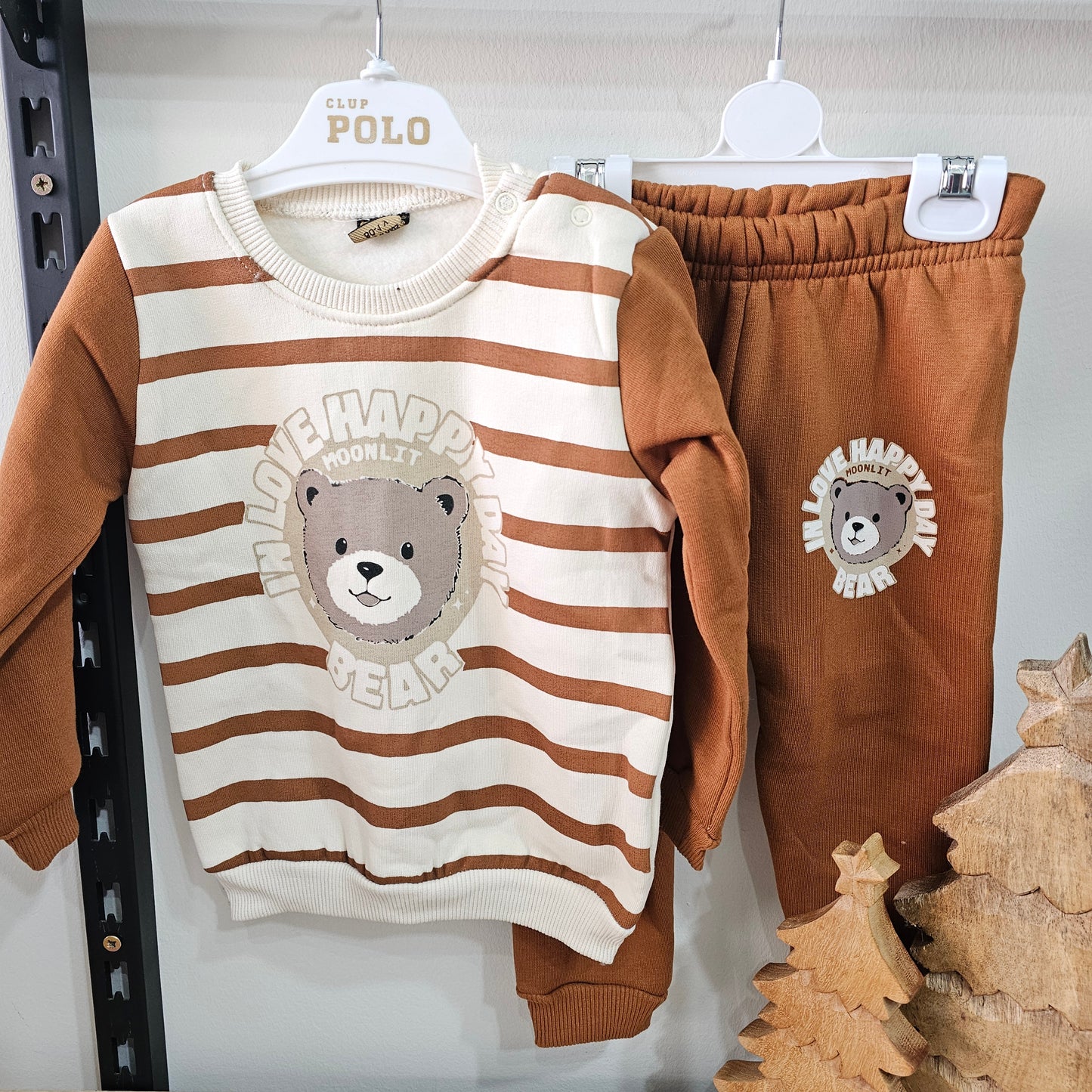 Moonlit brown - fleece set