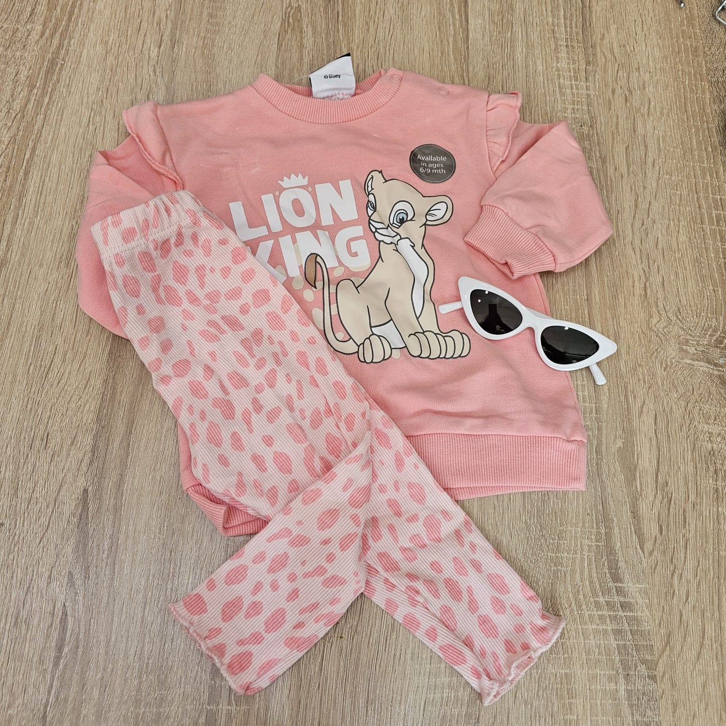 Lion king pink cotton set