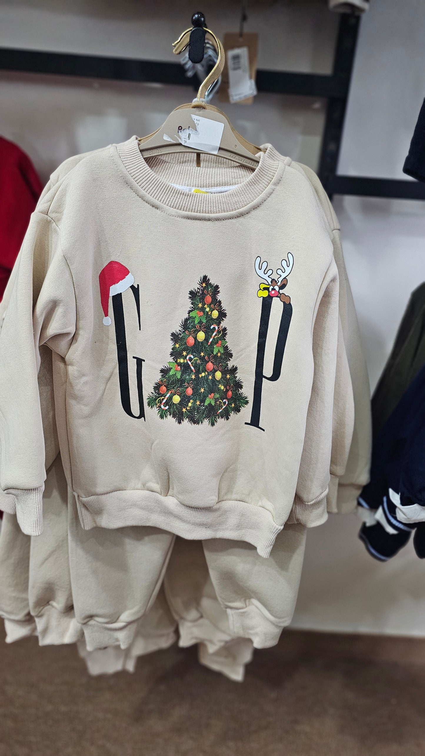 Gap christmas nude - fleece set