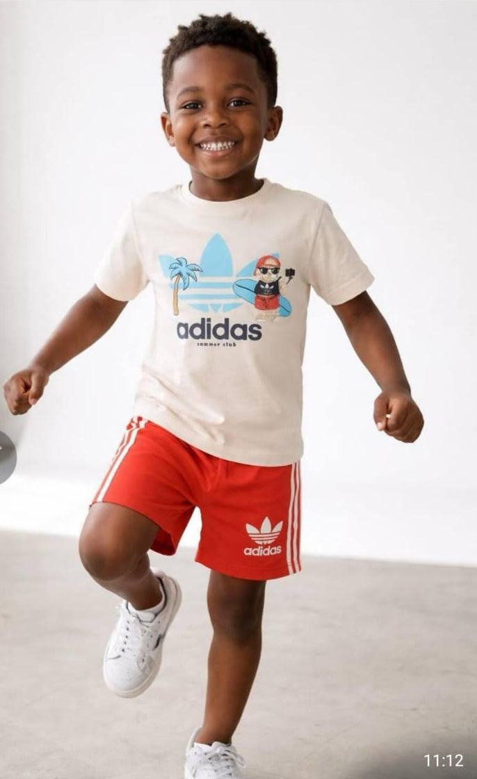 Adidas bear red set_west