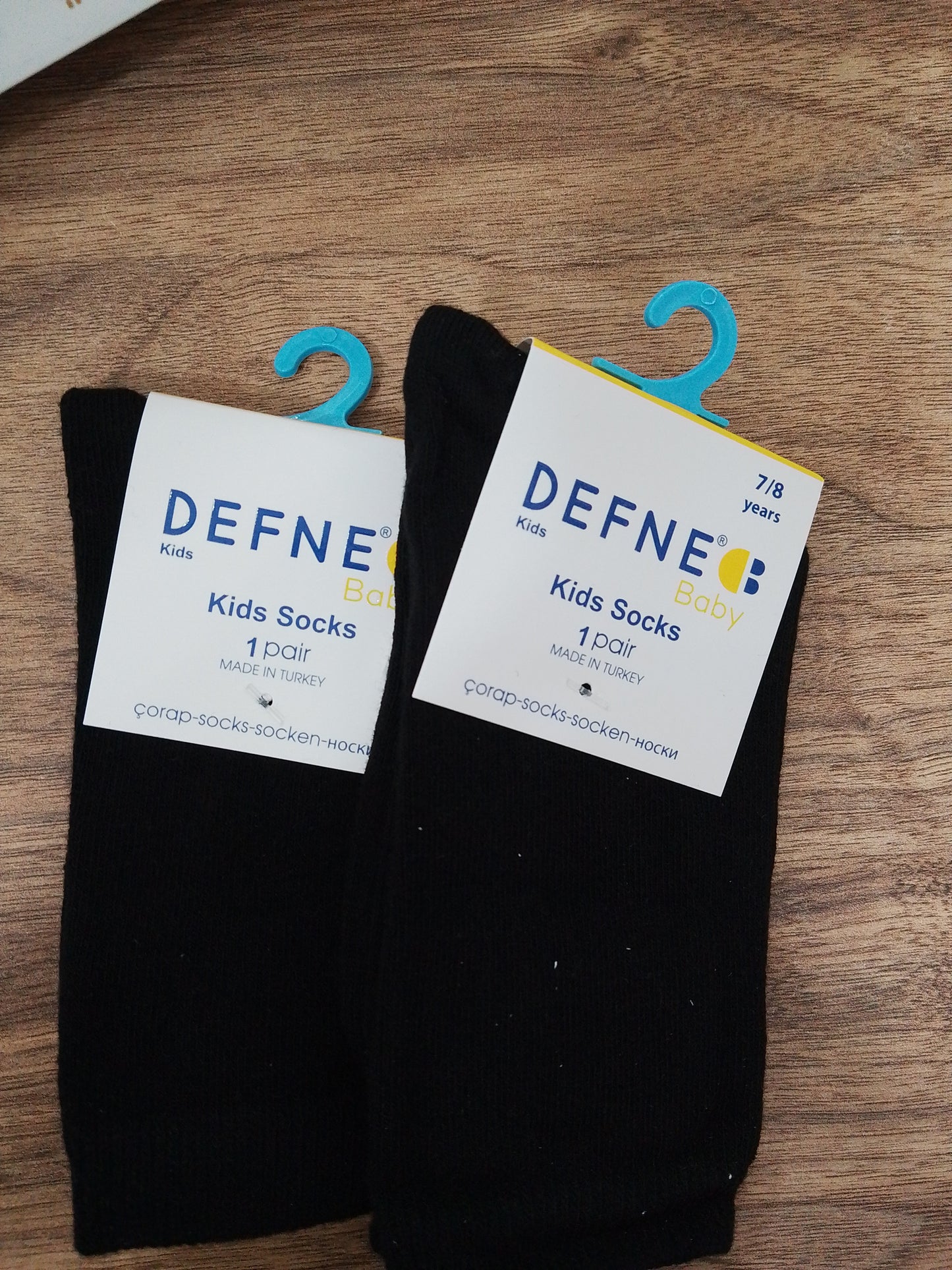 Black long socks_ Defne