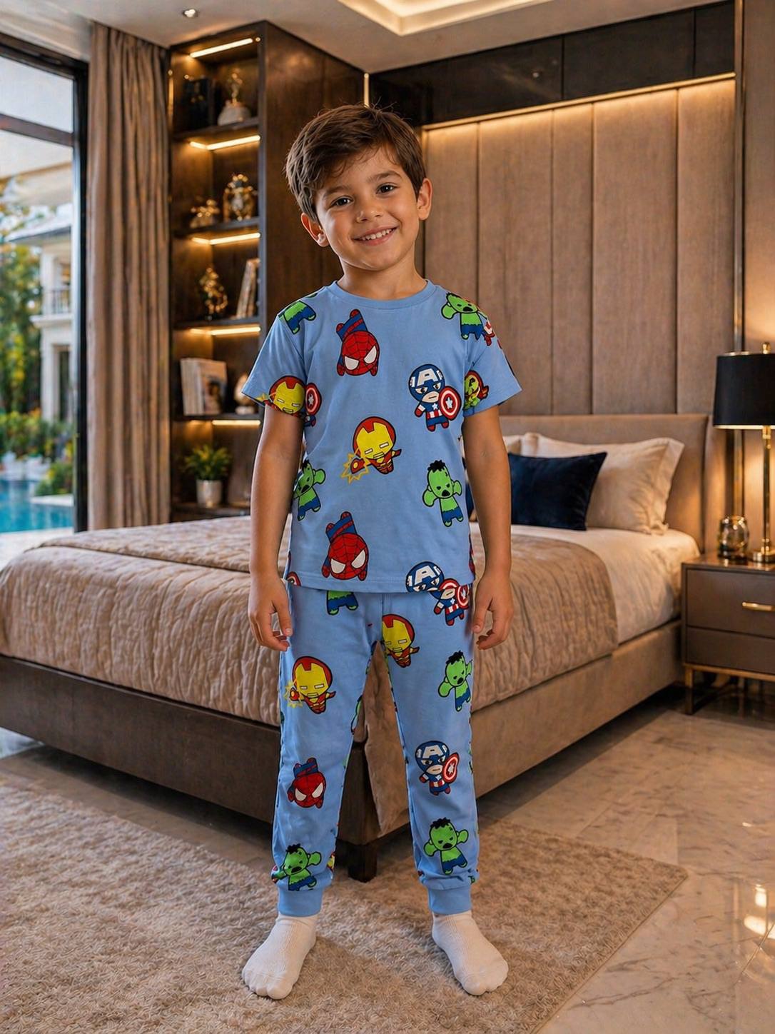 Marvel blue pj