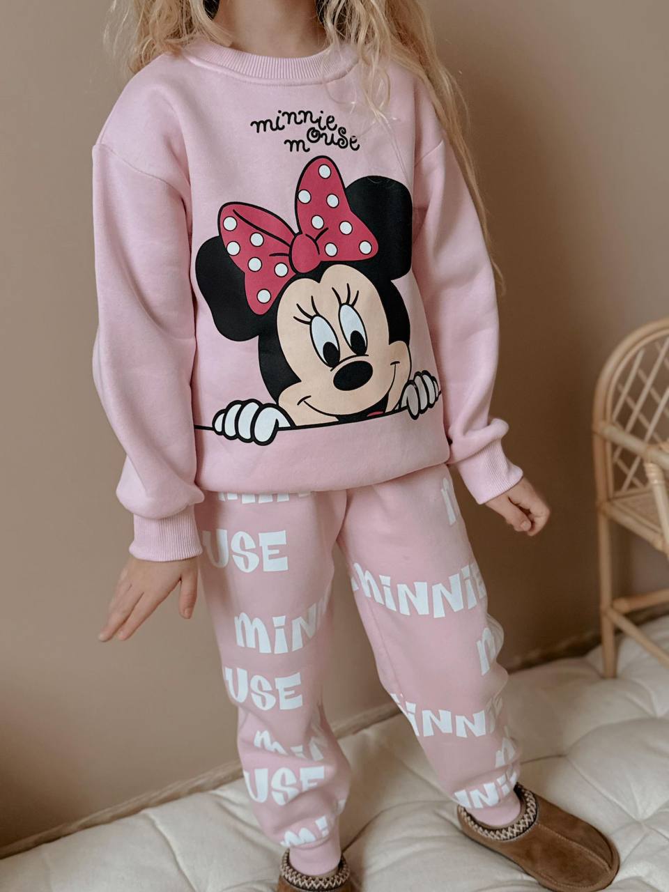 Minnie pink - fleece set