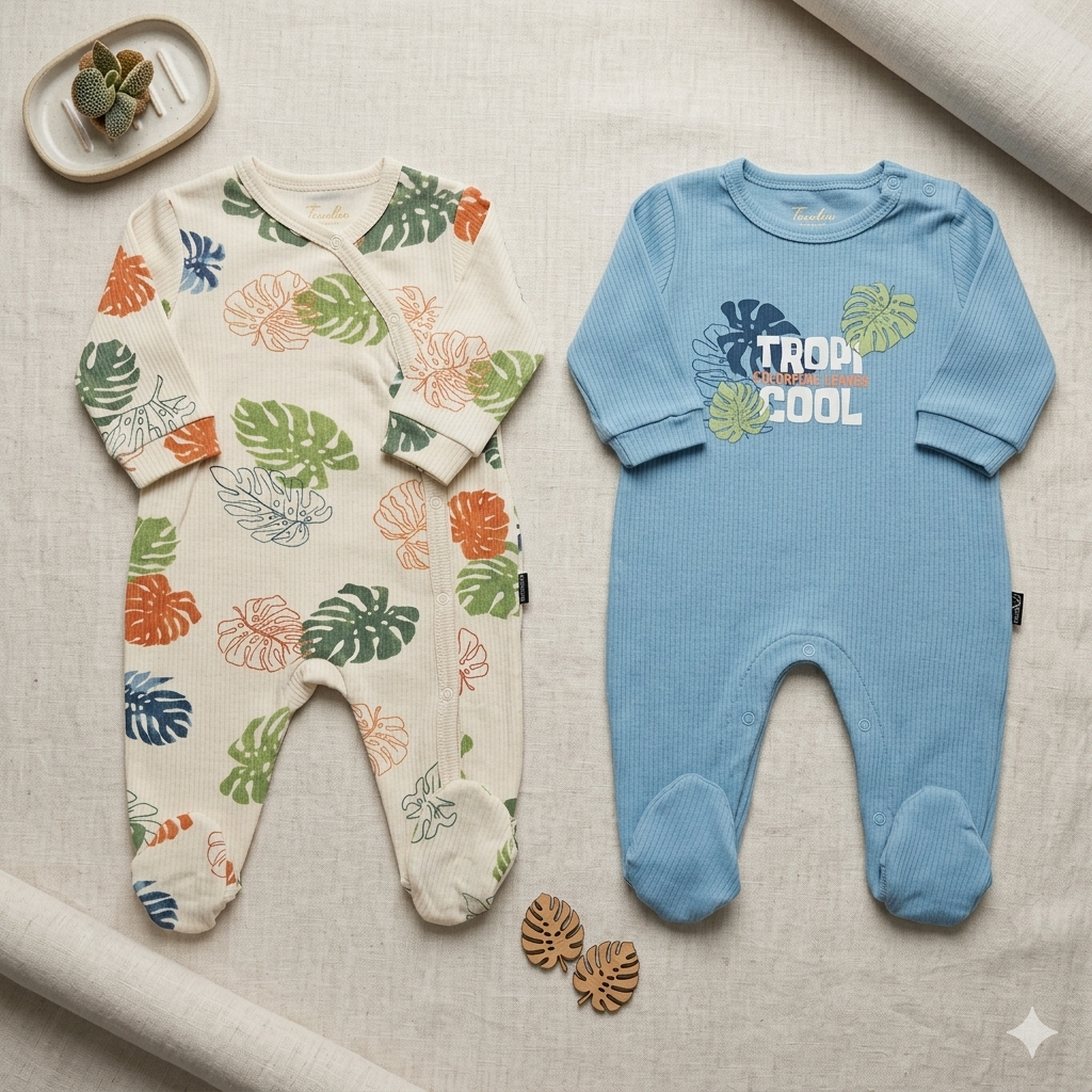 Cool - pack of 2 cotton overalls