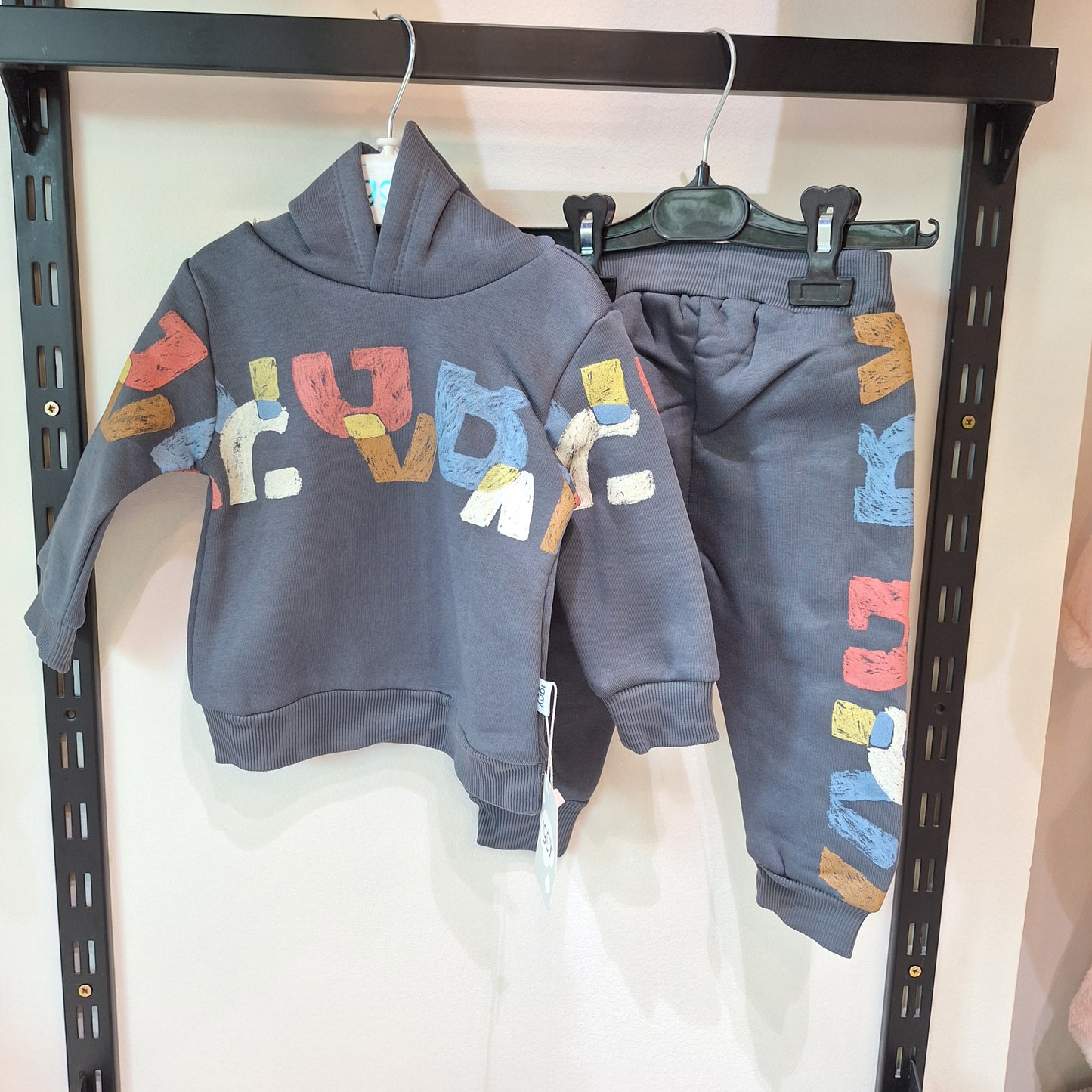 Iggy grey- fleece set