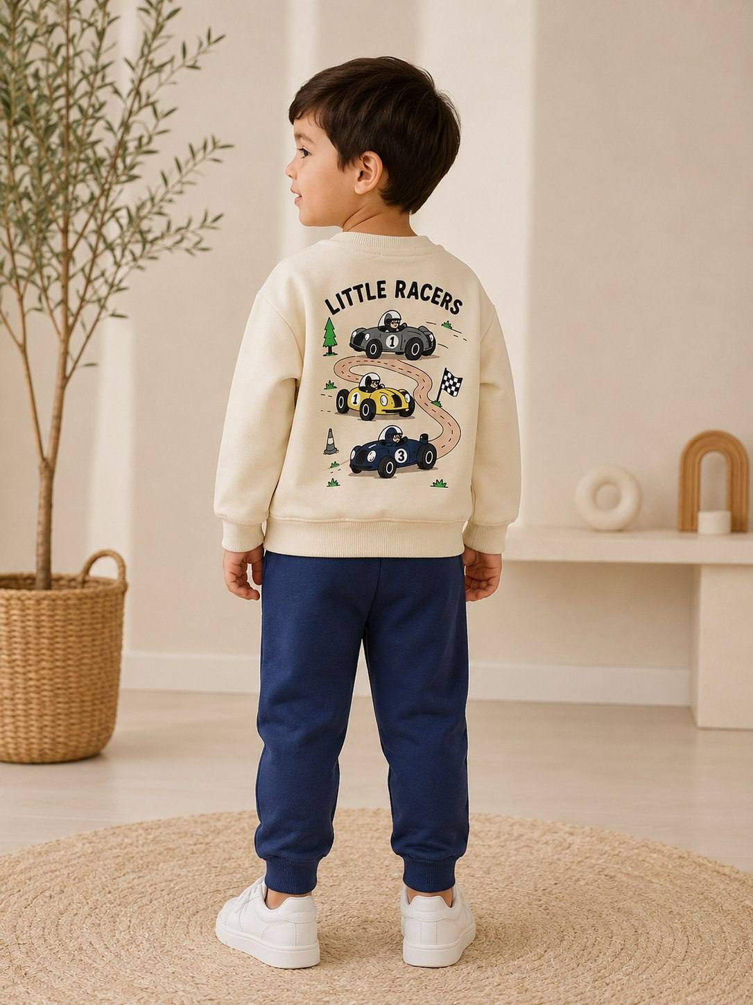 Racer Navy- Cotton Set