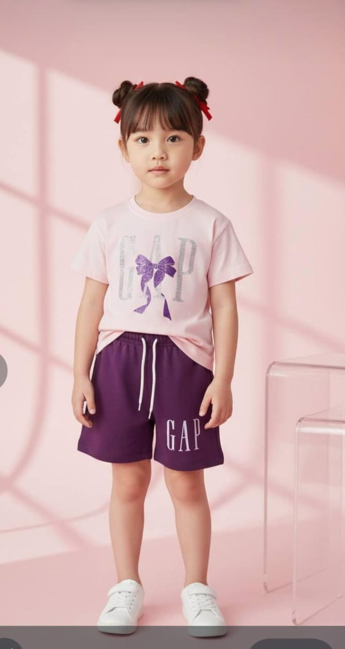 Gap bow purpel set_west
