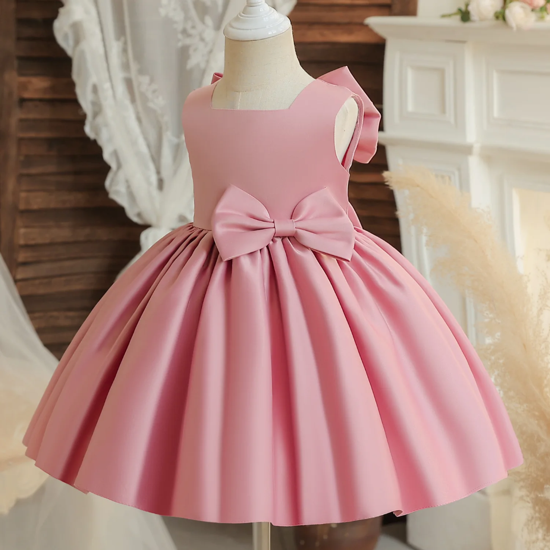 Bow Dress - Pink