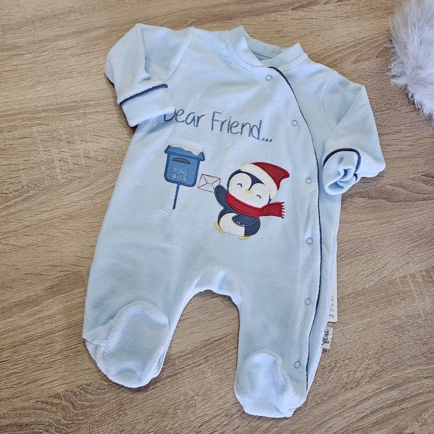 Dear friend blue - velvet