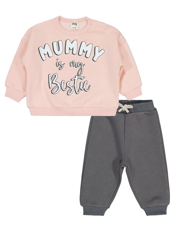 Mummy is my bestie - Fleece set