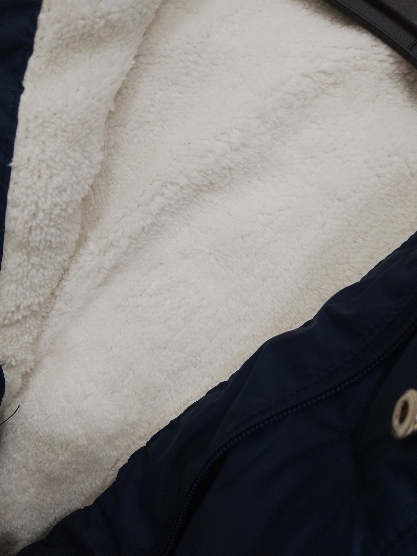Anorak navy special - fleece inside