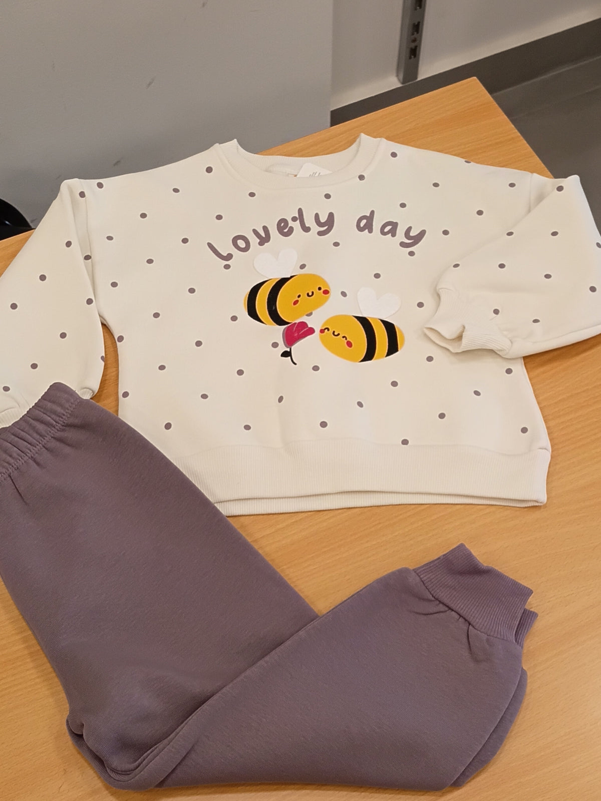 Lovely day -fleece set