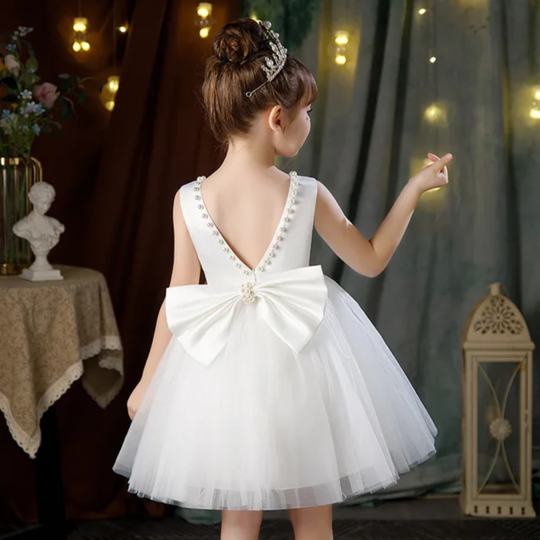 Pearl Dress - White