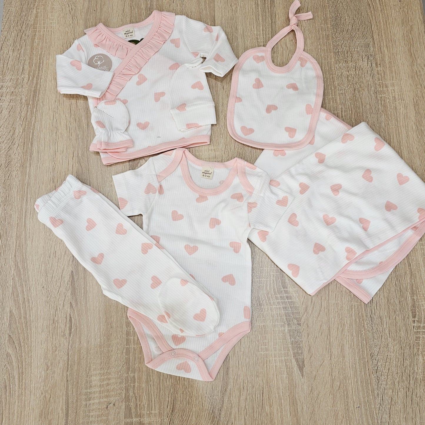 Hearts - 7 pieces hospital set