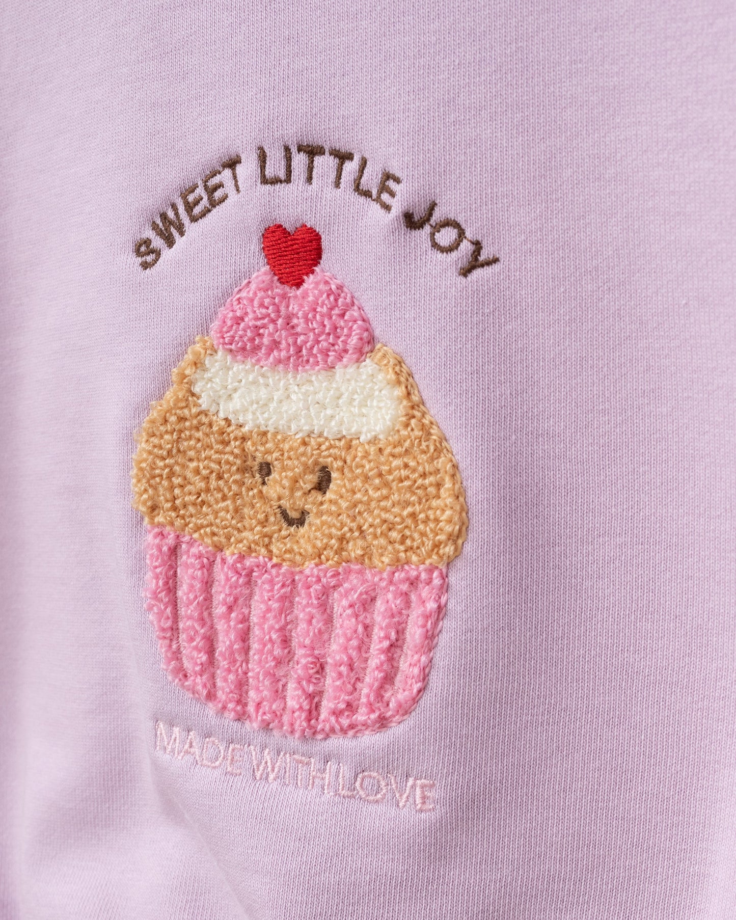 CupCake Purple- cotton set