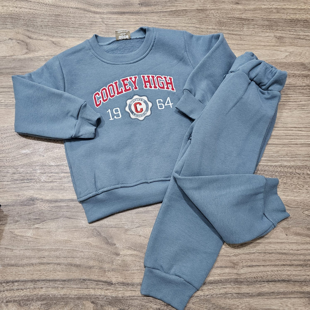 Cooley high grey fleece set