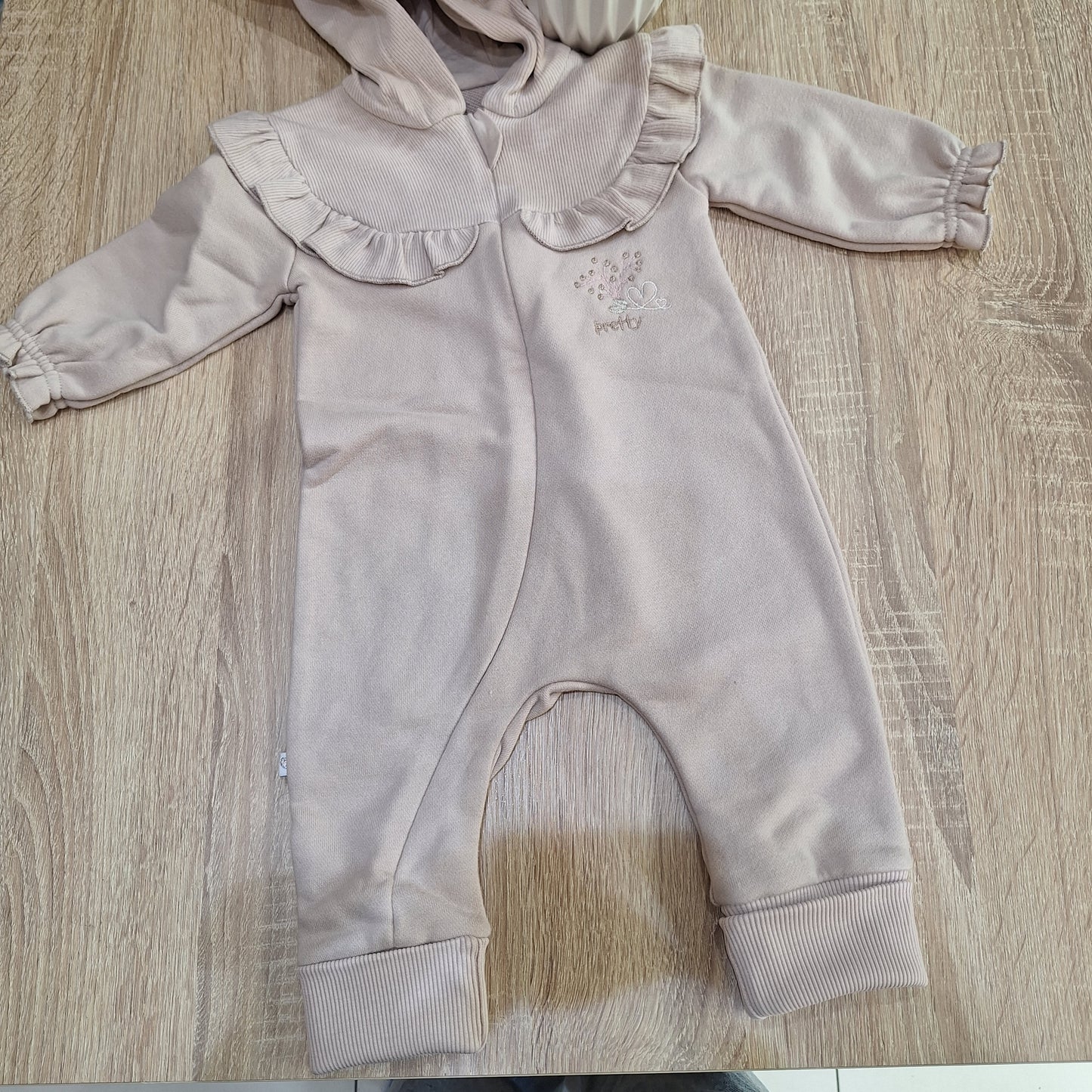 Flowers caramell- cotton overall