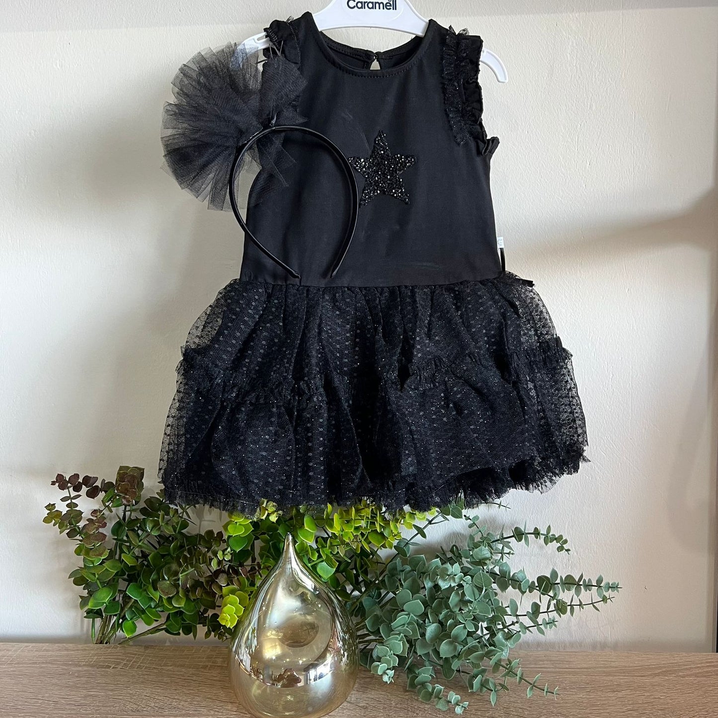 Caramel Black dress