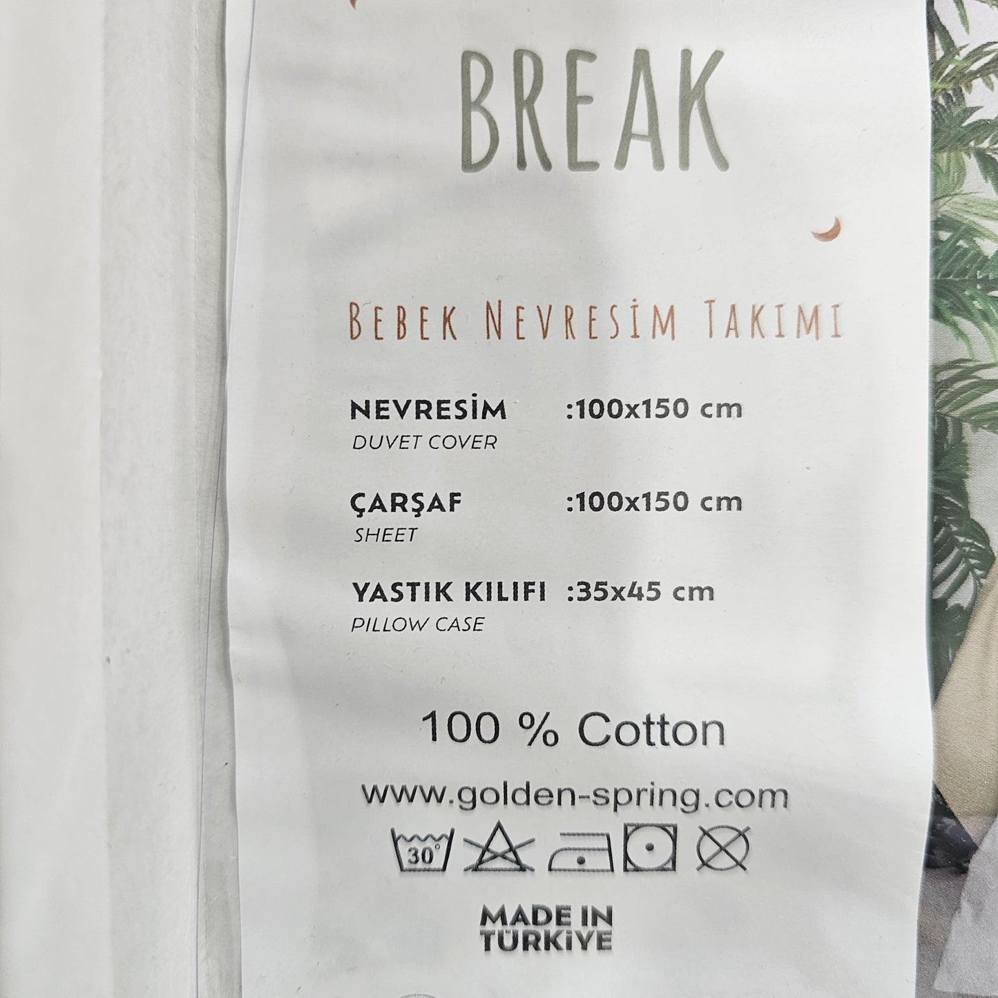 Teddy bear pink duvet set