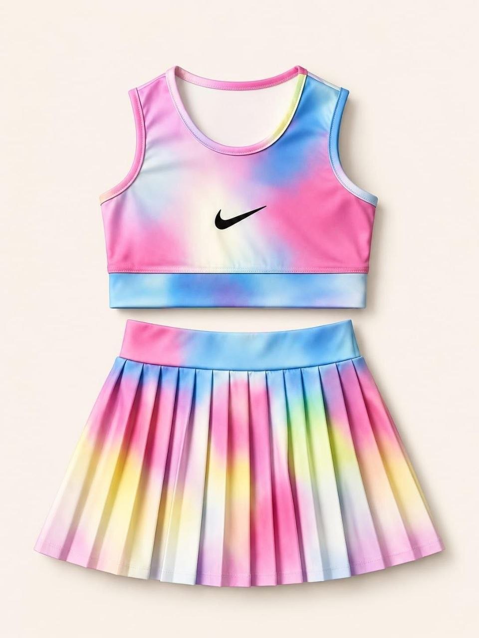 Tennis set rainbow