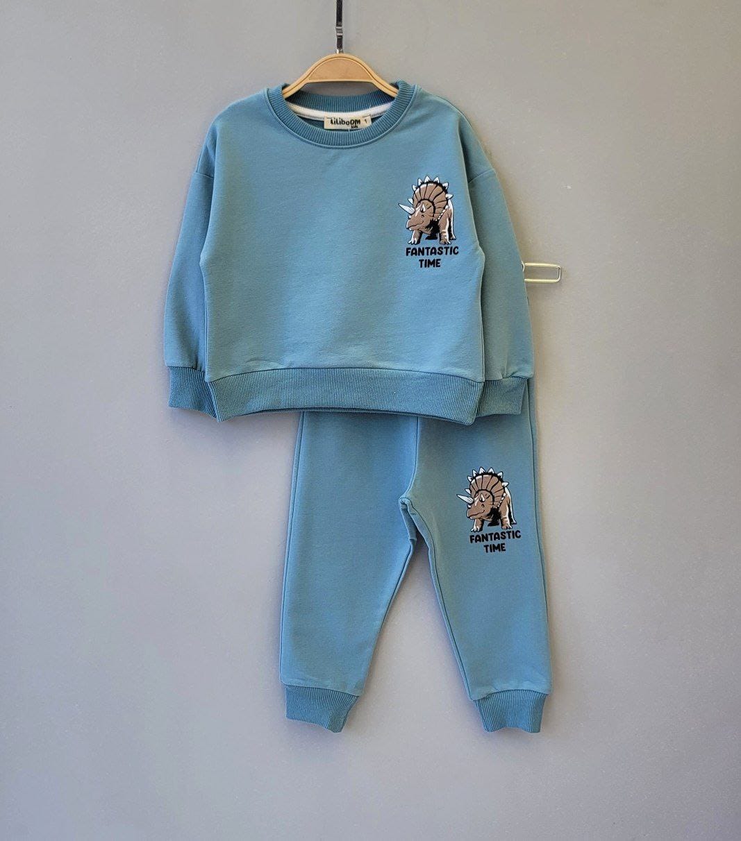 Rhino petrol- cotton top & pant