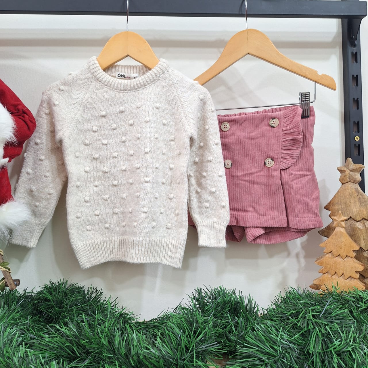Pullover & skort (9-10 years )