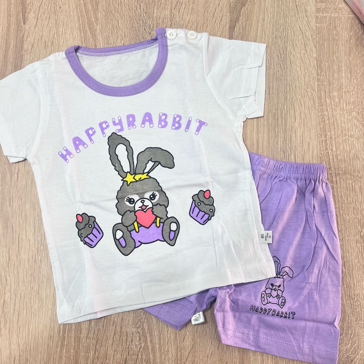 Happy rabbit / pjs cotton