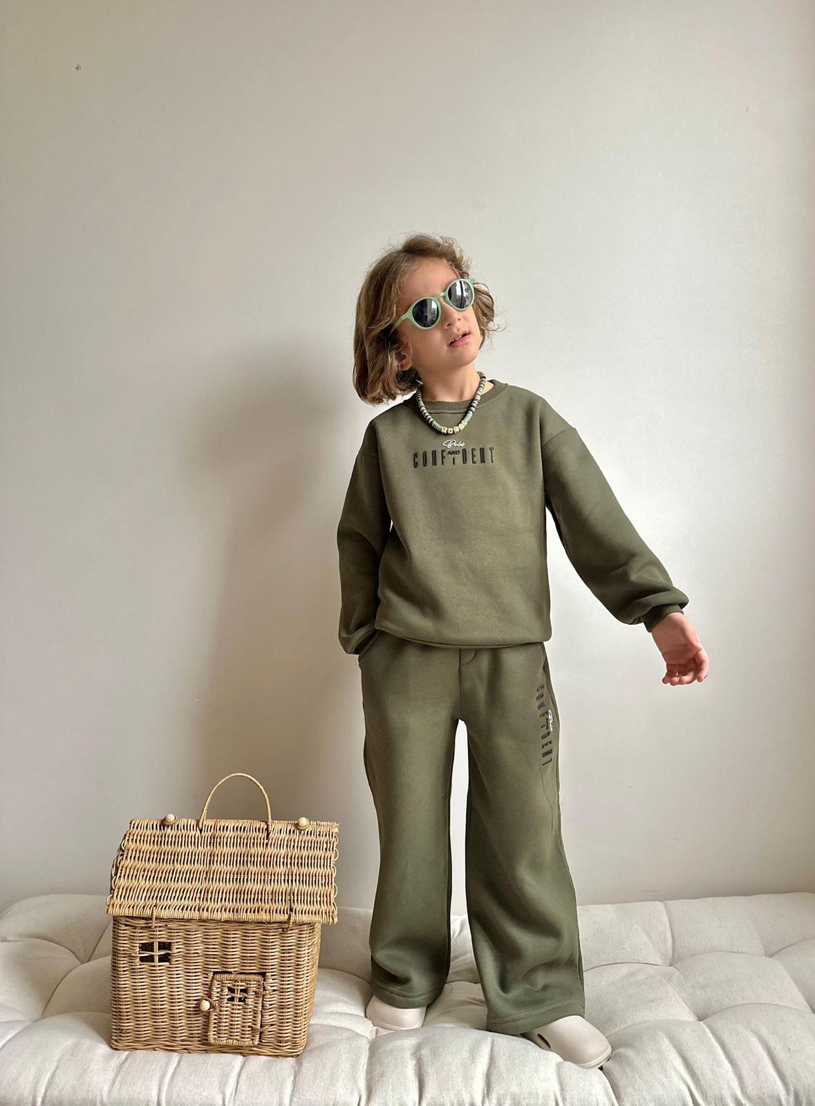 Khaki - Fleece set