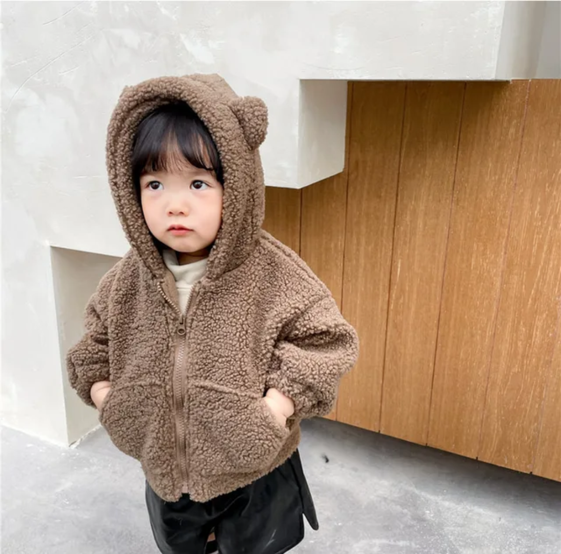 Jacket Teddy bear Brown