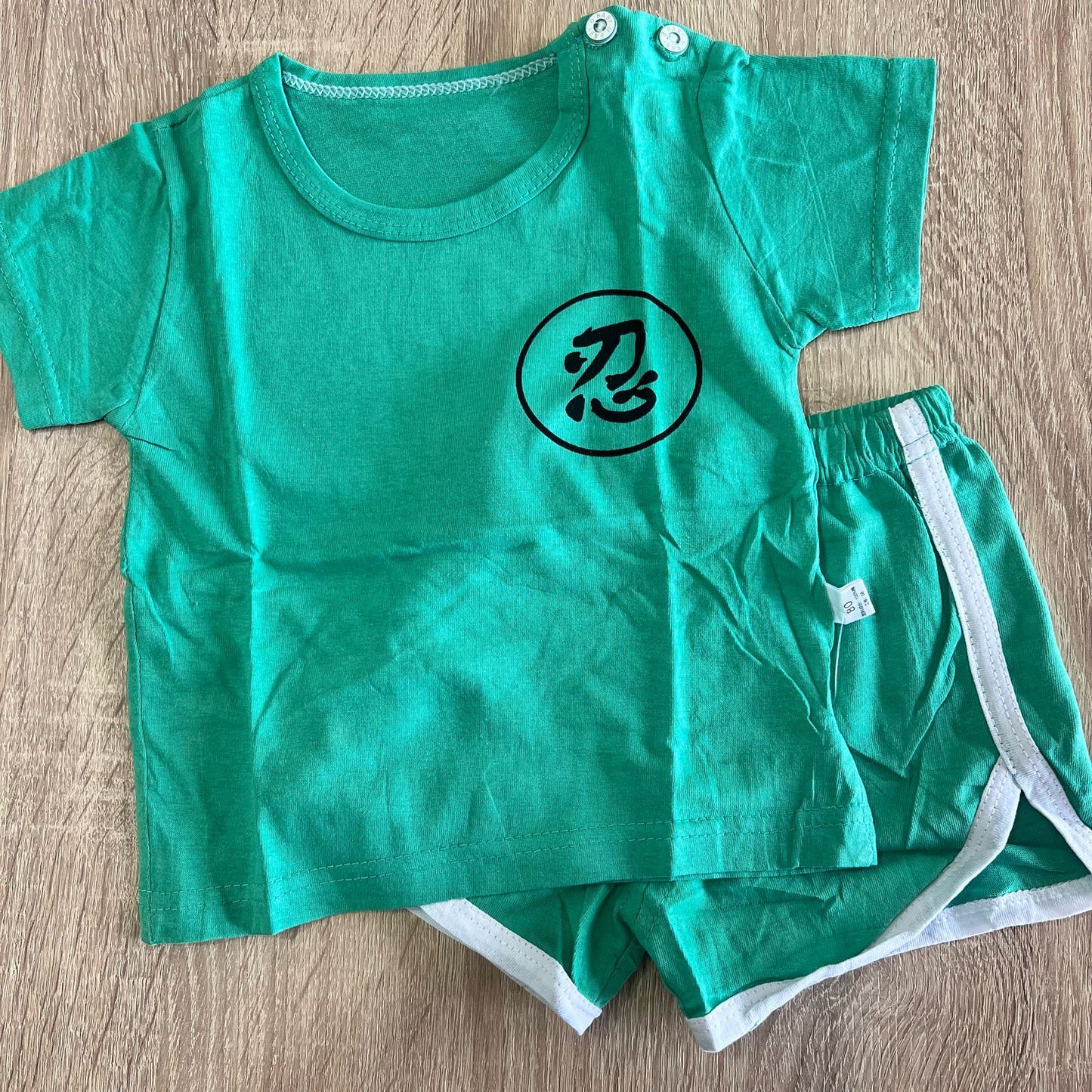 Green b / pjs cotton