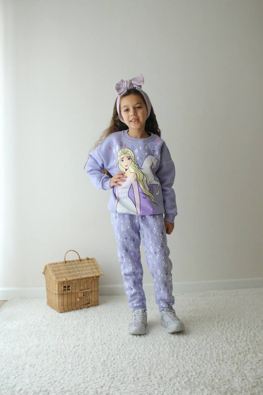 Princesse purple fleece jeliboom