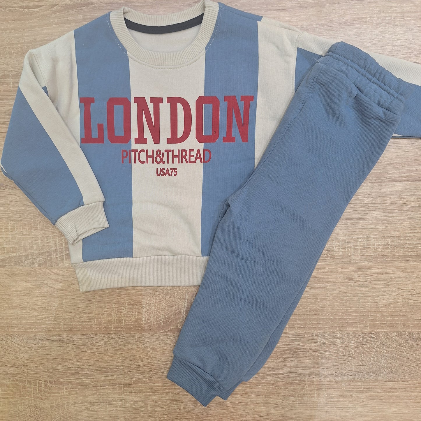 London blue- Fleece set
