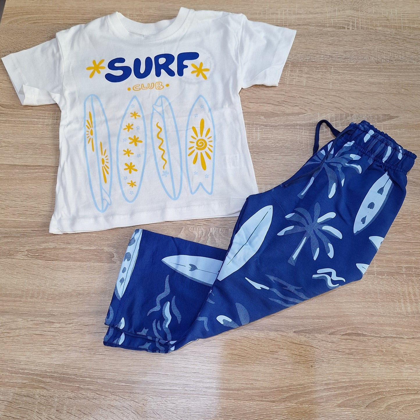 Surf club blue set _unicorn