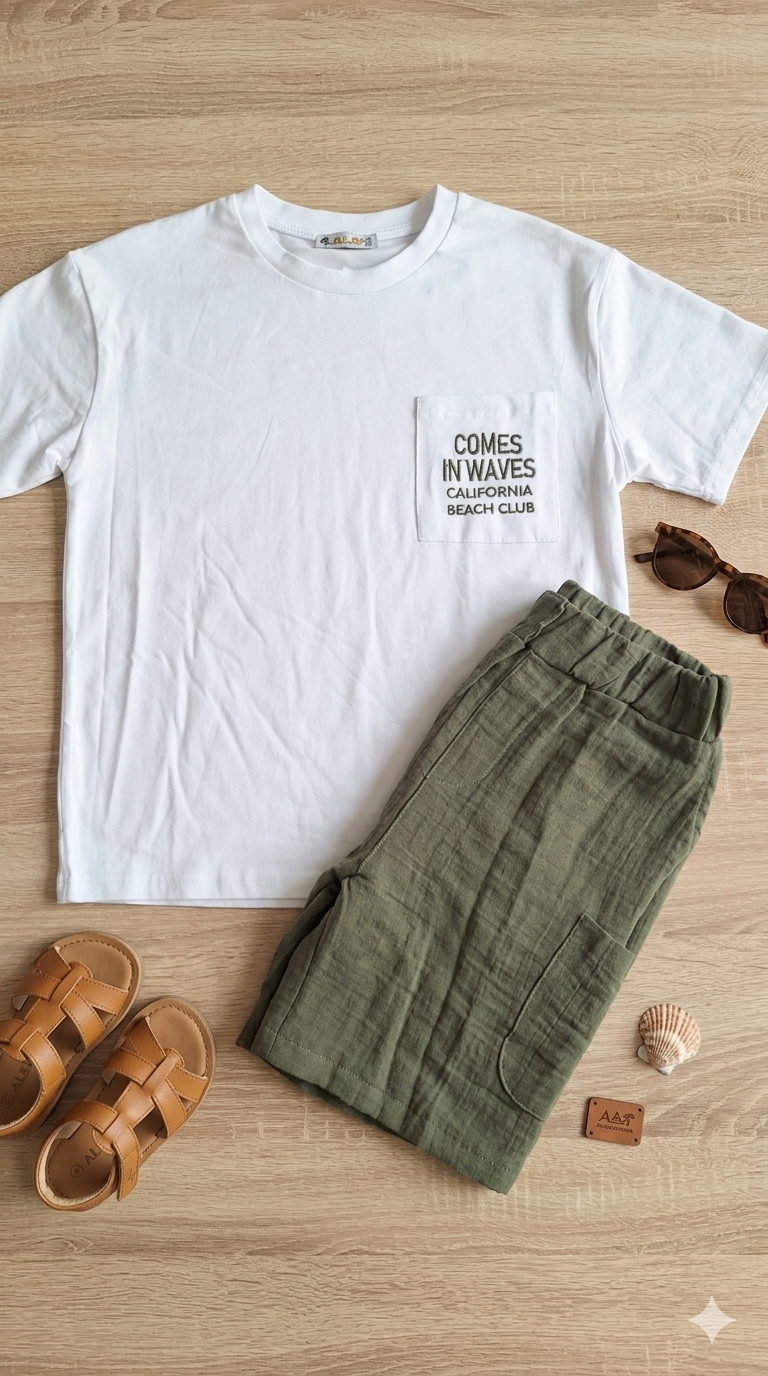 Cotton set comes in waves green_alg