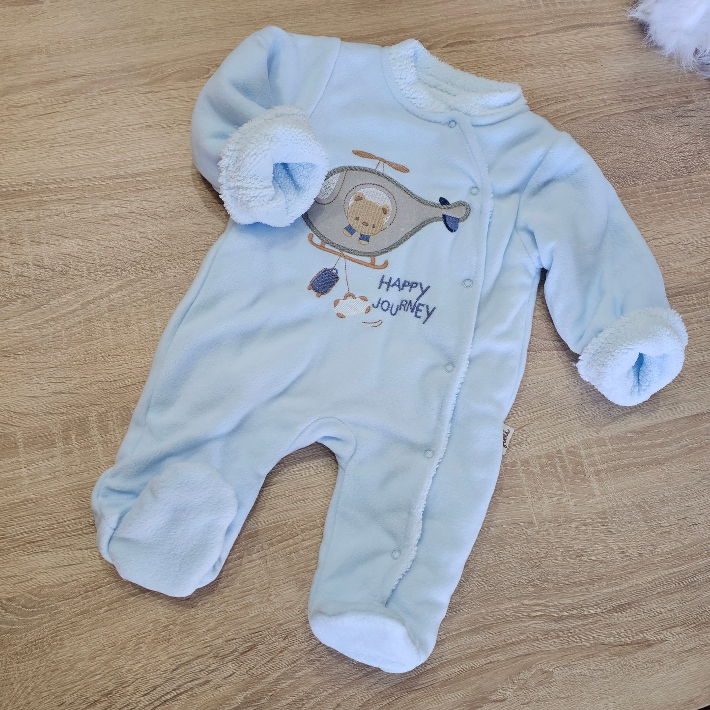 Happy journey - fleece overall