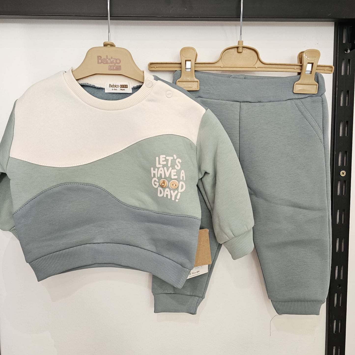 Lets have good day _ set fleece