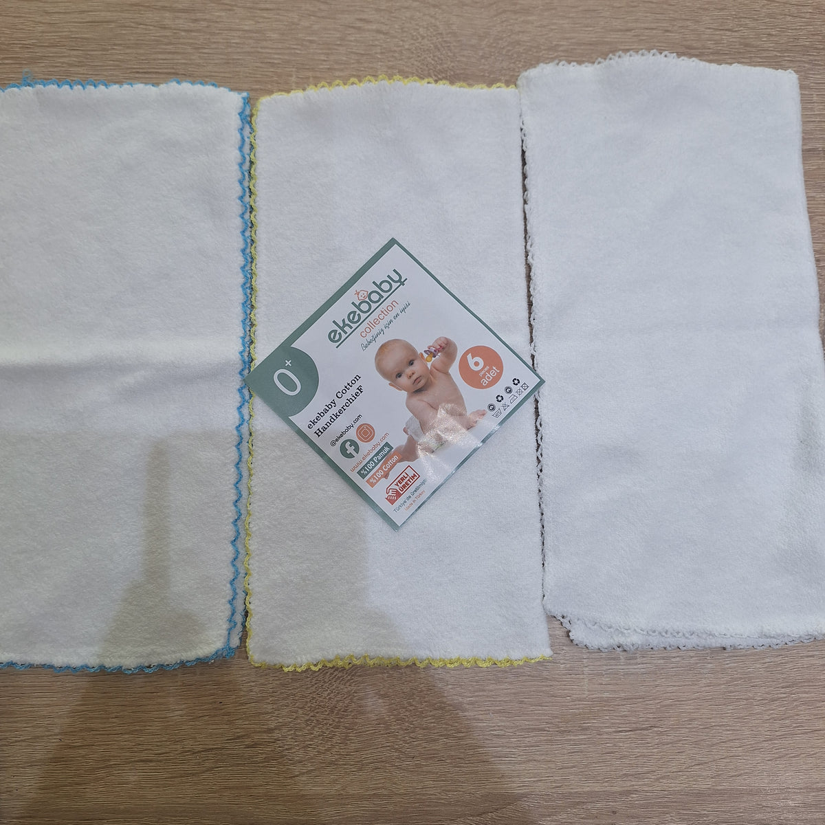 Handkercheif cotton pack of 6 towel