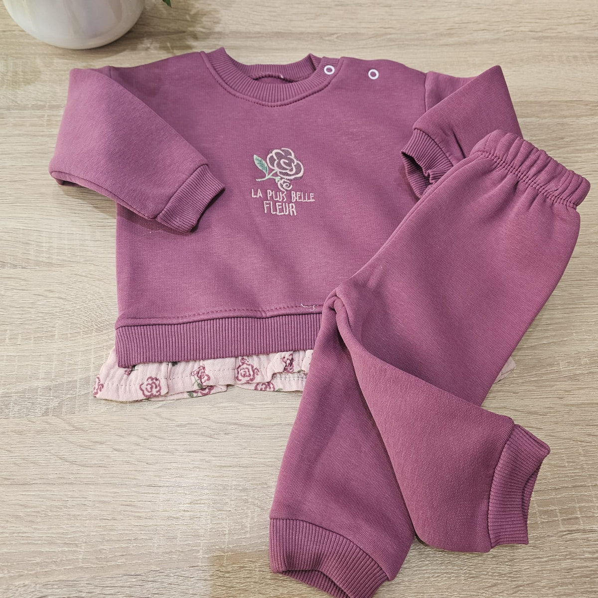 La plus belle fleece set