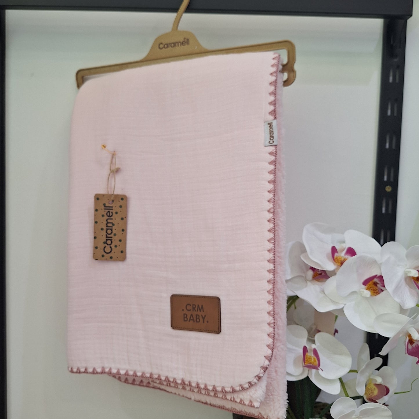 Caramell- blancket pink (90*85cm)